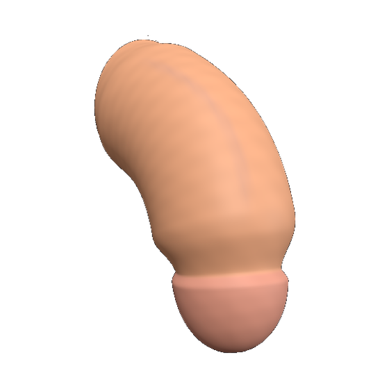 Modelo 3D com o volume escolhido